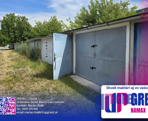 PREDAJ - Garáž, ul. Banská, NMnV