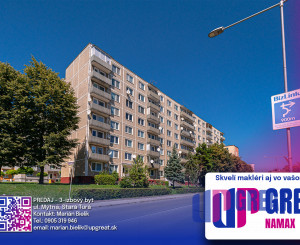 ✅ REZERVOVANÉ - 3-izbový byt s dvoma balkónmi v Starej Turej