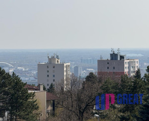 Predaj nadštandardne veľkého 3 izbového bytu s nádherným výhľadom na Bratislavu