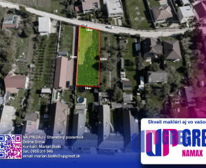 NA PREDAJ - stavebný pozemok *773m2* - Dolné Srnie