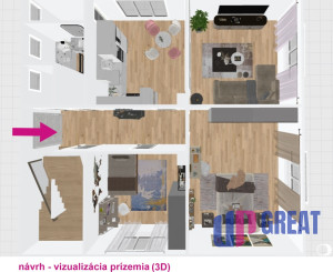 NA PREDAJ rodinný dom s krásnymi výhľadmi, Radôstka