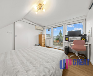 Na predaj elegantný 4 izbový mezanín s terasou pri Horskom parku