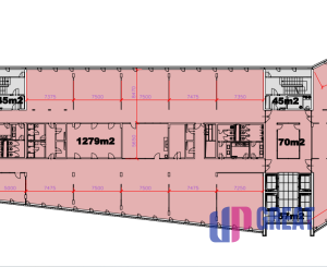 Kancelárske priestory na prenájom blízko centra spolu 1794m2