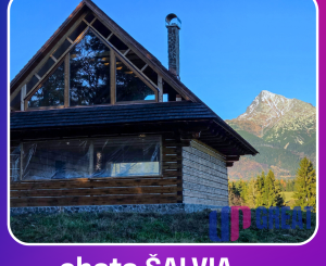 LUXUSNÉ zrubové chalupy s výhľadom na Kriváň (obec Východná)