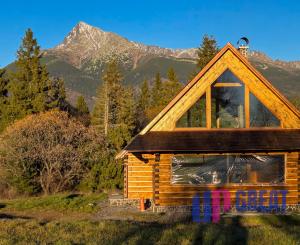 LUXUSNÉ zrubové chalupy s výhľadom na Kriváň (obec Východná)