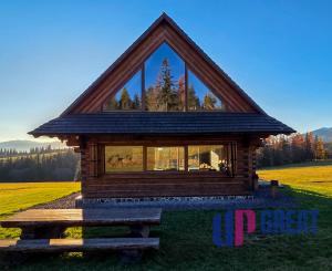 LUXUSNÉ zrubové chalupy s výhľadom na Kriváň (obec Východná)