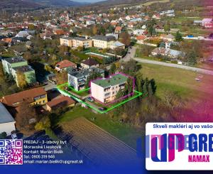 NA PREDAJ - 3-izbový byt - Moravské Lieskové