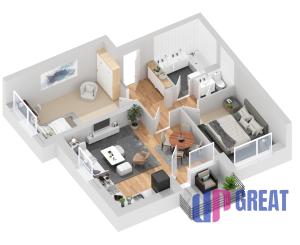 UPgreat 2-3izb byty - Kiserdő Rezidencia | Dunajská Streda