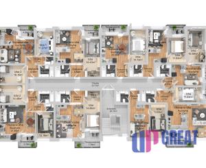 UPgreat 2-3izb byty - Kiserdő Rezidencia | Dunajská Streda