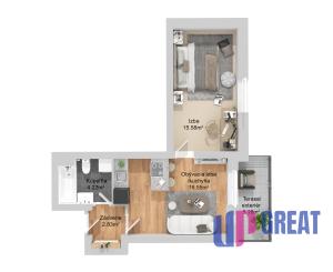 UPgreat 2-3izb byty - Kiserdő Rezidencia | Dunajská Streda