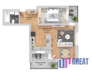 UPgreat 2-3izb byty - Kiserdő Rezidencia | Dunajská Streda