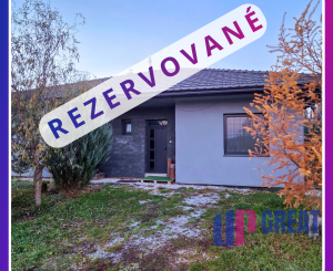 REZERVOVANÉ! SPIŠSKÝ HRHOV 4-izbový rodinný dom na PREDAJ