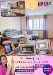 SPIŠSKÁ NOVÁ VES 3-izbový byt na PREDAJ (sídlisko Západ)