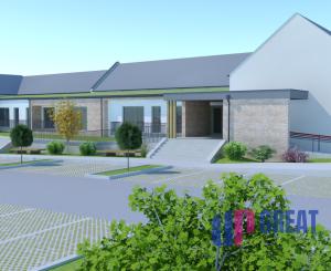 Areál v centre obce Jelka  – 5287 m²