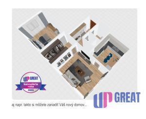 NA PRENÁJOM 2-izbový byt s balkónom, Melčice-Lieskové