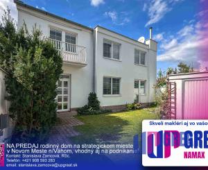 PREDANÉ 03/2026 - rodinný dom, Malinovského ul., Nové Mesto nad Váhom
