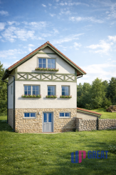 Stavebný pozemok s projektom a stavebným povolením – Skalica, lokalita Koziny.