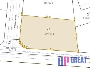 Posledný stavebný pozemok v projekte IBV Tomášov – Okružná