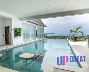 Na predaj luxusná 4-izbová vila s panoramatickým výhľadom na more v prestížnej lokalite Bophut Hills, Koh Samui
