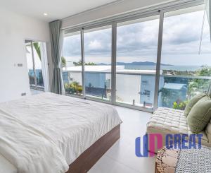 Na predaj luxusná 4-izbová vila s panoramatickým výhľadom na more v prestížnej lokalite Bophut Hills, Koh Samui