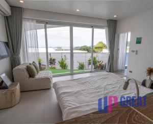 Na predaj luxusná 4-izbová vila s panoramatickým výhľadom na more v prestížnej lokalite Bophut Hills, Koh Samui