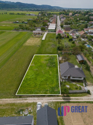 PREDAJ - pozemok pre 1 alebo 2 rodinné domy | 1000m2
