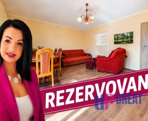 JABLONOV 3-izbový tehlový byt s GARÁŽOU a 2 pivnicami