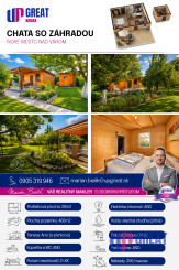 PREDAJ - chata s pozemkom 373m2 | Nové Mesto nad Váhom