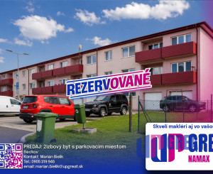 REZERVOVANÉ - 2-izbový byt | BECKOV