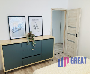 NA PRENÁJOM KOMPLETNE ZARIADENÝ 3-IZBOVÝ BYT 74 m² SO ZASKLENOU LODŽIOU – SMIŽANY