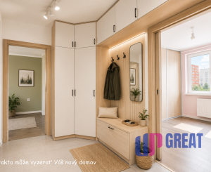 🏡 NA PREDAJ 3-izb. BYT S VEĽKOU KÚPEĽŇOU A ZASKLENÝM BALKÓNOM | DIBROVOVA | NOVÉ MESTO NAD VÁHOM