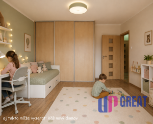 🏡 NA PREDAJ 3-izb. BYT S VEĽKOU KÚPEĽŇOU A ZASKLENÝM BALKÓNOM | DIBROVOVA | NOVÉ MESTO NAD VÁHOM