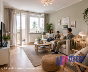 🏡 NA PREDAJ 3-izb. BYT S VEĽKOU KÚPEĽŇOU A ZASKLENÝM BALKÓNOM | DIBROVOVA | NOVÉ MESTO NAD VÁHOM