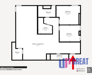 Prémiový 3(4)-izbový byt (106 m²) v projekte UNIVERSO