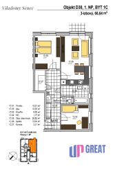 🏡 VILADOMY SENEC | NA PREDAJ 3-IZBOVÝ BYT SO SÚKROMNOU ZÁHRADKOU 48 m²