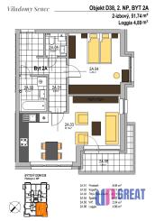 🏡 VILADOMY SENEC | NA PREDAJ 2-IZBOVÝ BYT S BALKÓNOM