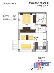 🏡 VILADOMY SENEC | NA PREDAJ 2-IZBOVÝ BYT SO SÚKROMNOU ZÁHRADKOU 36 m²