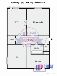 🏡 NA PREDAJ | 3-IZBOVÝ BYT S DVOMI BALKÓNMI | 28. OKTÓBRA | TRENČÍN