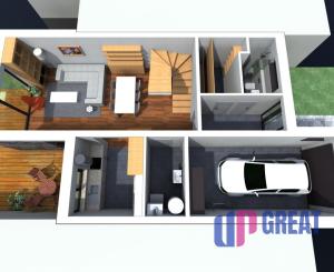 NA PREDAJ MODERNÝ 4-IZBOVÝ VILADOM S GARÁŽOU | NOVÁ SOTINA, SENICA