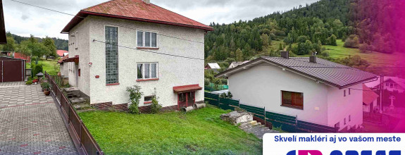 NA PREDAJ rodinný dom s krásnymi výhľadmi, Radôstka