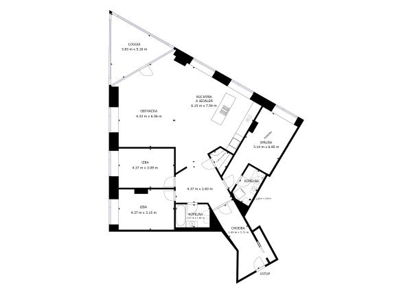 PREDAJ 4 izb. bytu v Panorama City, Bratislava