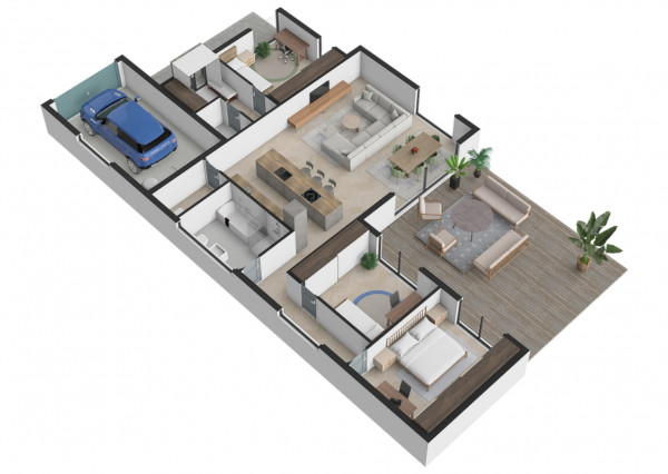 Rodinný dom s garážou - Novostavba - Dunajská Streda