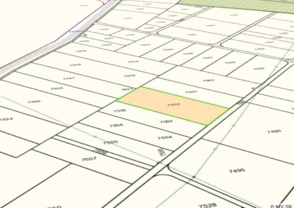 Predaj investičného pozemku 2461m2