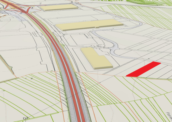 Predaj priemyselný stavebný pozemok - Bernolákovo