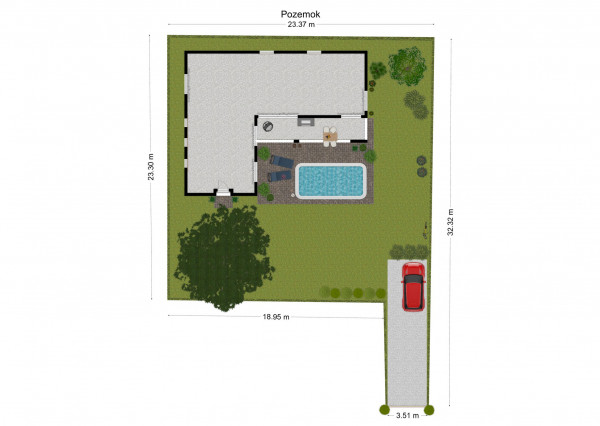 Na predaj slnečný stavebný pozemok v Ružinove