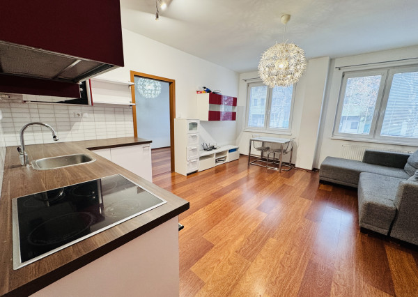 Na predaj moderný 2-izbový byt v Skalici na ulici SNP s vlastným parkovaním a nízkymi nákladmi.