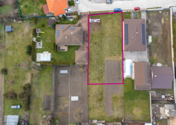 Stavebný pozemok 900 m² v Novom Živote časť Eliášovce