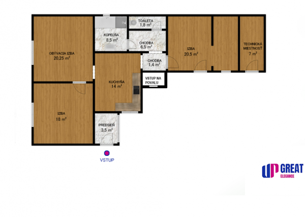 Na predaj kompletne zrekonštruovaný rodinný dom v obci Mad