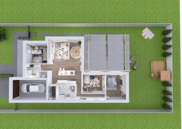 Rodinný dom s garážou - Novostavba - Dunajská Streda