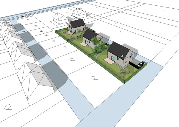 PREDAJ - pozemok vhodný na výstavbu - Klobušice, Ilava